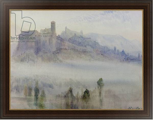 Постер Assisi, Early Morning с типом исполнения На холсте в раме в багетной раме 1.023.151