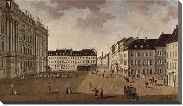 Постер Berlin City Palace, 1765 с типом исполнения На холсте без рамы