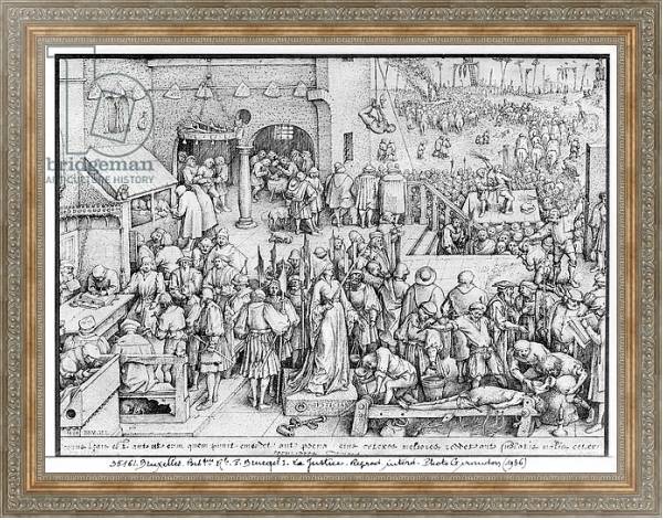 Постер Justice, 1559 с типом исполнения На холсте в раме в багетной раме 484.M48.310