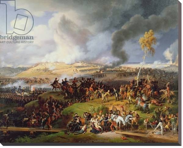 Постер Battle of Moscow, 7th September 1812, 1822 с типом исполнения На холсте без рамы