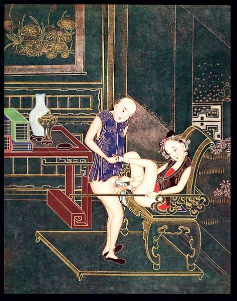 Постер Erotic Scene 5 с типом исполнения На холсте без рамы