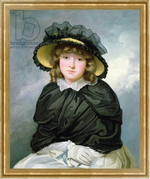 Постер Louisa Lane, called 'Cecilia', before 1782 с типом исполнения На холсте в раме в багетной раме NA033.1.051