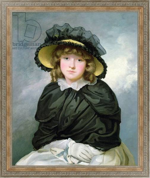 Постер Louisa Lane, called 'Cecilia', before 1782 с типом исполнения На холсте в раме в багетной раме 484.M48.310