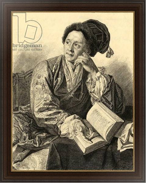 Постер Bernard le Bovier de Fontenelle с типом исполнения На холсте в раме в багетной раме 1.023.151