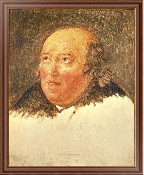 Постер Portrait of Michel Gerard с типом исполнения На холсте в раме в багетной раме 35-M719P-83