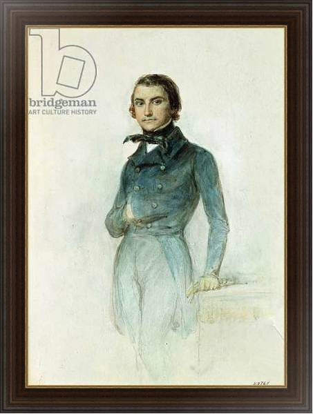 Постер Jean Joseph Louis Blanc 1835 с типом исполнения На холсте в раме в багетной раме 1.023.151