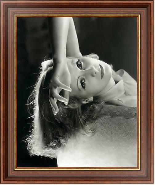 Постер Garbo, Greta (As You Desire Me) с типом исполнения На холсте в раме в багетной раме 35-M719P-83