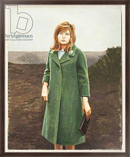 Постер The Green Coat с типом исполнения На холсте в раме в багетной раме 221-02