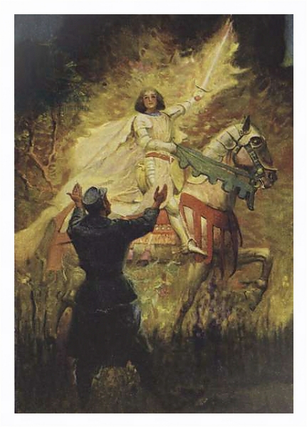 Постер Joan of Arc 1 с типом исполнения На холсте в раме в багетной раме 221-03
