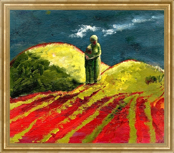 Постер Red Earth, 2015, с типом исполнения На холсте в раме в багетной раме NA033.1.051