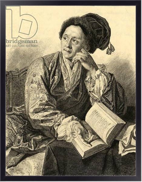 Постер Bernard le Bovier de Fontenelle с типом исполнения На холсте в раме в багетной раме 221-01