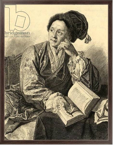 Постер Bernard le Bovier de Fontenelle с типом исполнения На холсте в раме в багетной раме 221-02