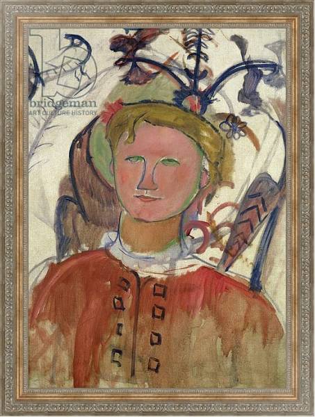 Постер Marie Vassilieff с типом исполнения На холсте в раме в багетной раме 484.M48.310