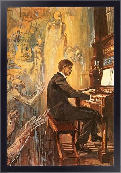 Постер Albert Schweitzer was an exceptionally fine organist с типом исполнения На холсте в раме в багетной раме 221-01