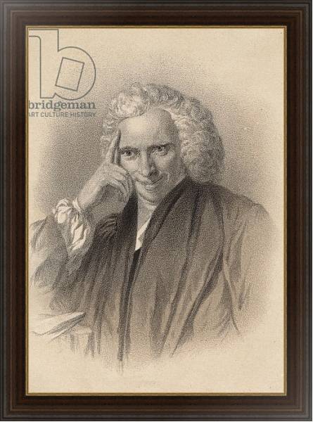 Постер Laurence Sterne с типом исполнения На холсте в раме в багетной раме 1.023.151