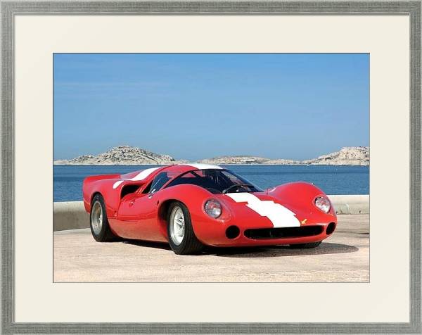 Постер Lola T70 (MkIII) '1967–68 с типом исполнения Под стеклом в багетной раме 1727.2510