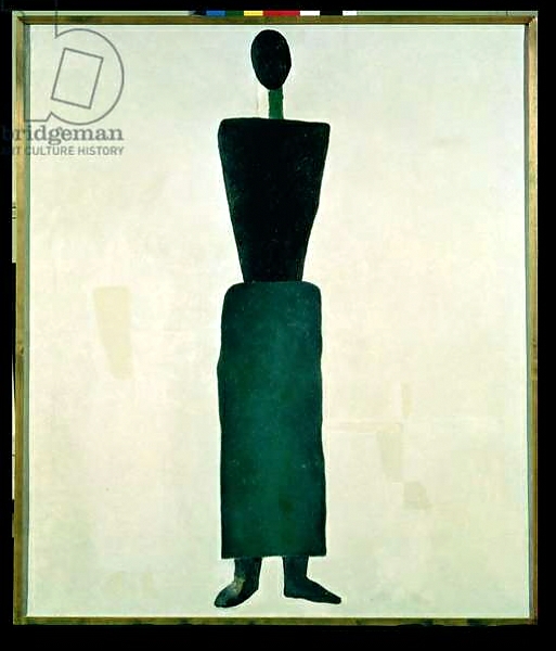 Постер Suprematist Female Figure, 1928-32 с типом исполнения На холсте без рамы