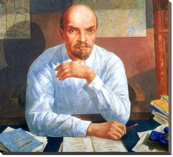Постер Portrait of Vladimir Ilyich Lenin, 1934 с типом исполнения На холсте без рамы