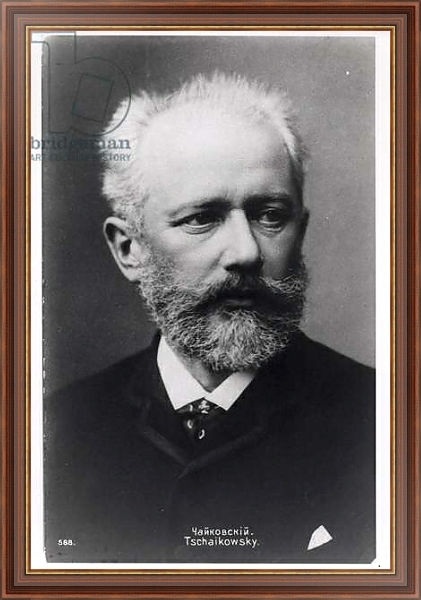 Постер Piotr Ilyich Tchaikovsky 1 с типом исполнения На холсте в раме в багетной раме 35-M719P-83
