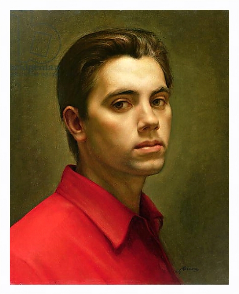 Постер Self portrait, 1959 с типом исполнения На холсте в раме в багетной раме 221-03