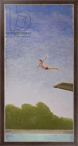 Постер High Diver с типом исполнения На холсте в раме в багетной раме 221-02