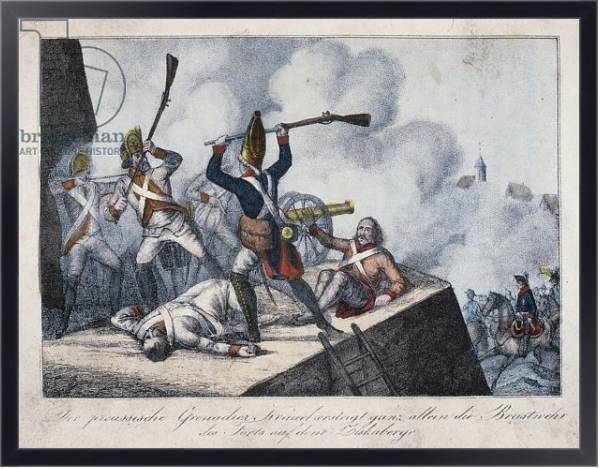 Постер The Prussian Grenadier с типом исполнения На холсте в раме в багетной раме 221-01