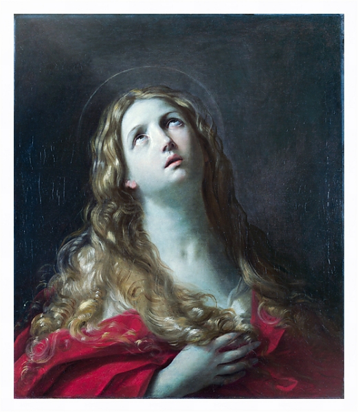 Постер Святая Мария Магдалена с типом исполнения На холсте в раме в багетной раме 221-03