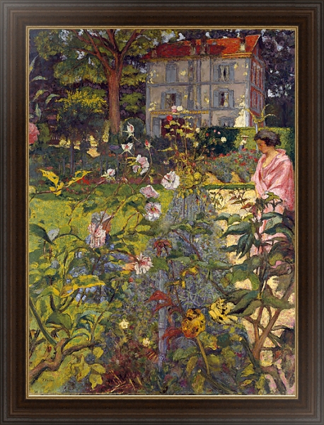 Постер Garden at Vaucresson, 1920 с типом исполнения На холсте в раме в багетной раме 1.023.151