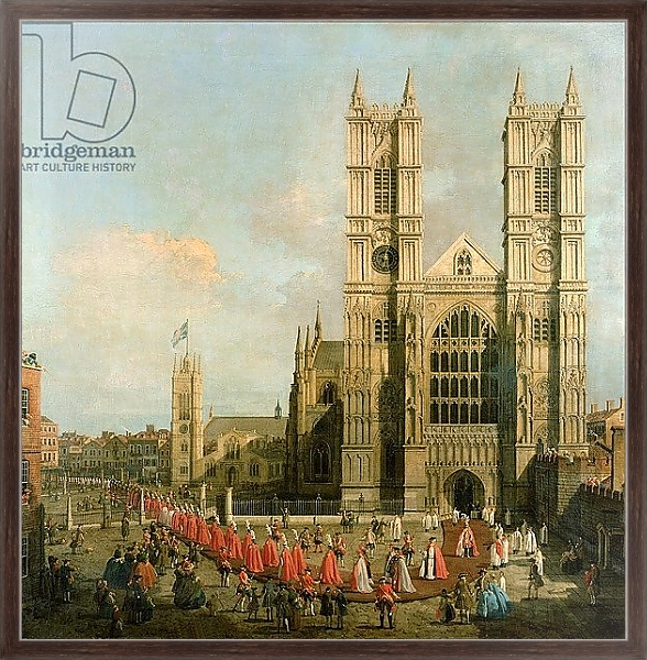 Постер Procession of the Knights of the Bath с типом исполнения На холсте в раме в багетной раме 221-02