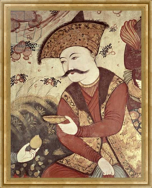 Постер Shah Abbas I с типом исполнения На холсте в раме в багетной раме NA033.1.051