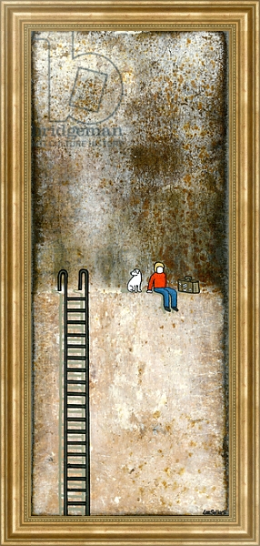 Постер The Start of a Wild Adventure, 2012, с типом исполнения На холсте в раме в багетной раме NA033.1.051