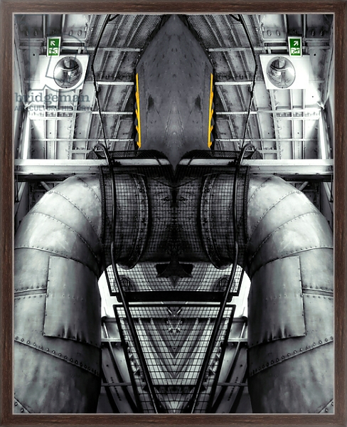 Постер Industrial Robot, 2014 с типом исполнения На холсте в раме в багетной раме 221-02