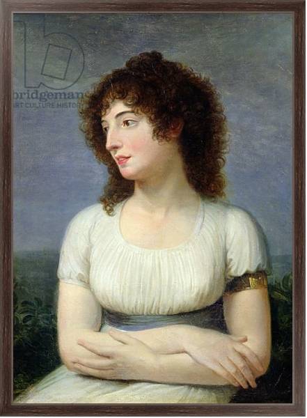 Постер Laure de Guesnon de Bonneuil, Countess Regnaud de Saint-Jean d'Angely с типом исполнения На холсте в раме в багетной раме 221-02