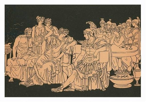 Постер Dido and the False Ascanius с типом исполнения На холсте в раме в багетной раме 221-03