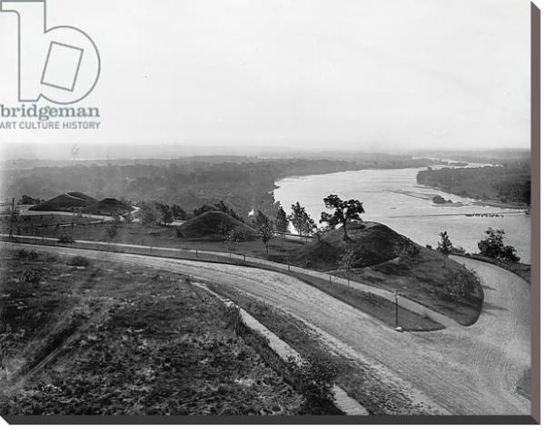 Постер Indian Mound Park, St. Paul, Minnesota, c.1898 с типом исполнения На холсте без рамы