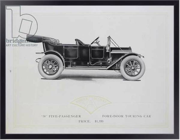 Постер Abbott-Detroit Motor Cars, 1911 с типом исполнения На холсте в раме в багетной раме 221-01