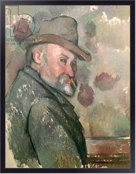 Постер Self Portrait, 1890-94 с типом исполнения На холсте в раме в багетной раме 221-01