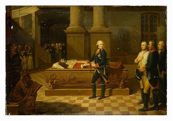 Постер Frederick II in the Elector's Crypt с типом исполнения На холсте в раме в багетной раме 221-03