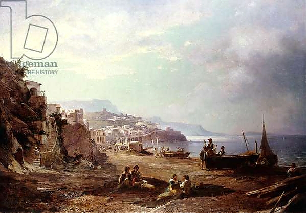 Постер Amalfi, с типом исполнения На холсте без рамы