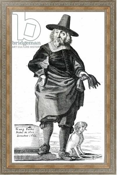 Постер Georg Fuchs, 1650 с типом исполнения На холсте в раме в багетной раме 484.M48.310
