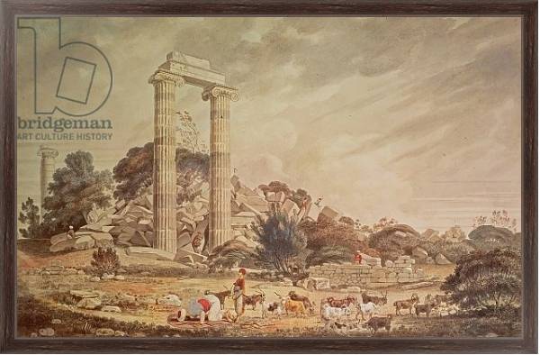 Постер Temple of Apollo at Didyma с типом исполнения На холсте в раме в багетной раме 221-02