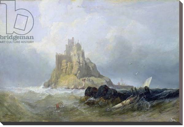 Постер St. Michael's Mount, Cornwall с типом исполнения На холсте без рамы