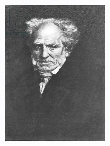 Постер Arthur Schopenhauer с типом исполнения На холсте в раме в багетной раме 221-03