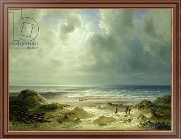 Постер Dune by Hegoland, Tranquil Sea с типом исполнения На холсте в раме в багетной раме 35-M719P-83