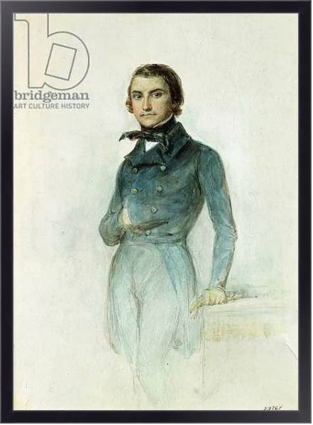 Постер Jean Joseph Louis Blanc 1835 с типом исполнения На холсте в раме в багетной раме 221-01