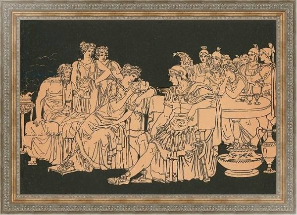 Постер Dido and the False Ascanius с типом исполнения На холсте в раме в багетной раме 484.M48.310