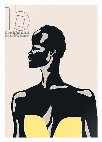 Постер The Yellow Dress, 2016 с типом исполнения На холсте в раме в багетной раме 221-03
