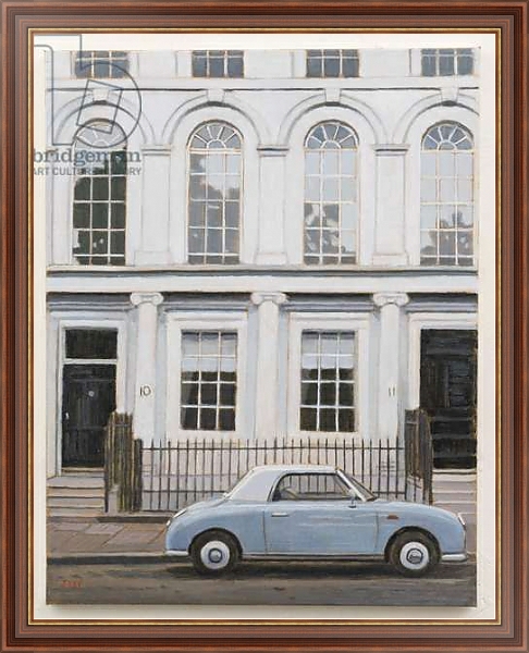 Постер Figaro in Marylebone с типом исполнения На холсте в раме в багетной раме 35-M719P-83