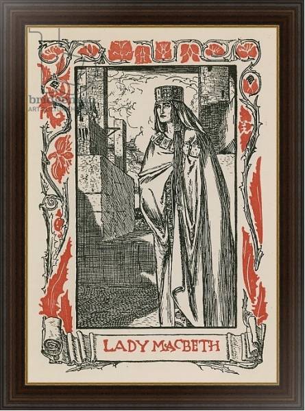Постер Lady Macbeth с типом исполнения На холсте в раме в багетной раме 1.023.151