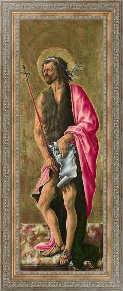 Постер Святой Иоанн Креститель 2 с типом исполнения На холсте в раме в багетной раме 484.M48.310
